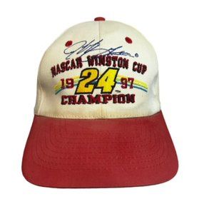Jeff Gordon NASCAR Winston Cup 1997 Champion Vintage Snapback Hat Cap
